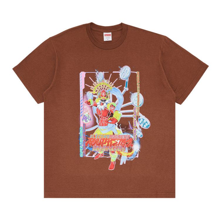 Supreme Electromagnetic Tee 'Brown'