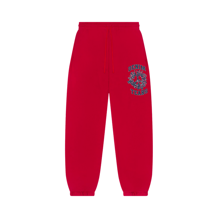 Denim Tears Denim University Sweatpants 'Red'
