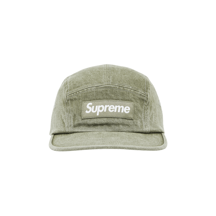 Supreme Denim Camp Cap 'Olive'