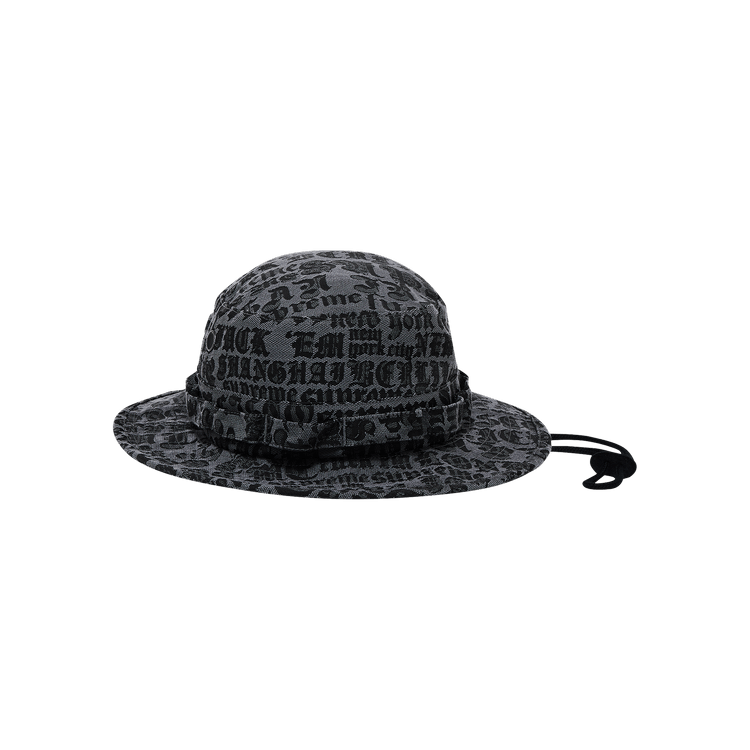 Supreme Cities Jacquard Boonie 'Black'