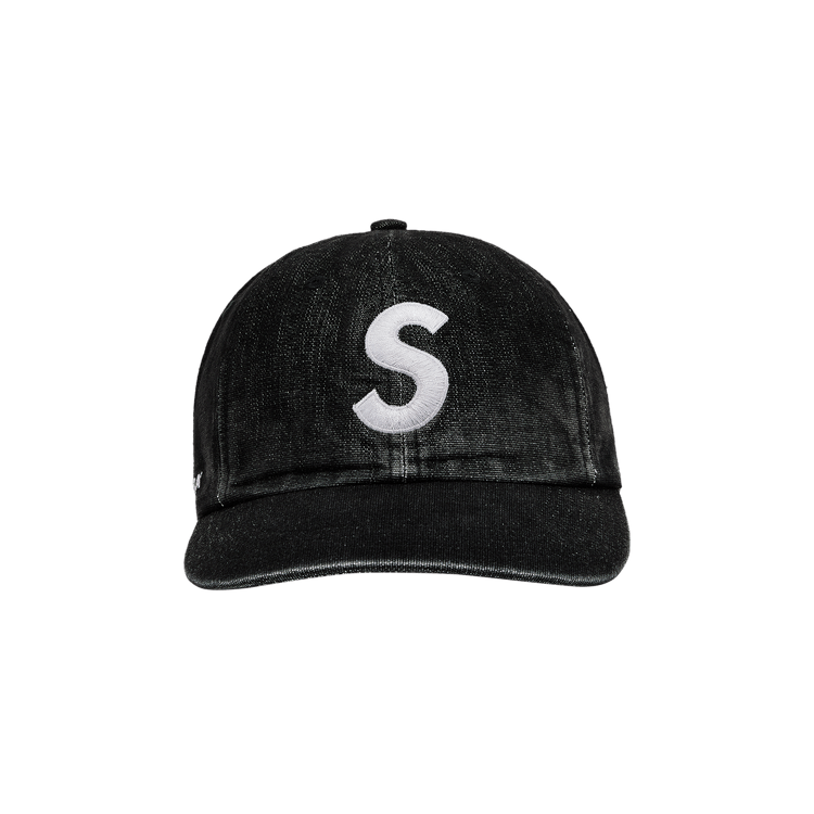 Supreme Cordura Denim S Logo 6-Panel 'Black'
