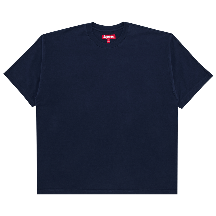 Supreme Intarsia Short-Sleeve Top 'Navy'