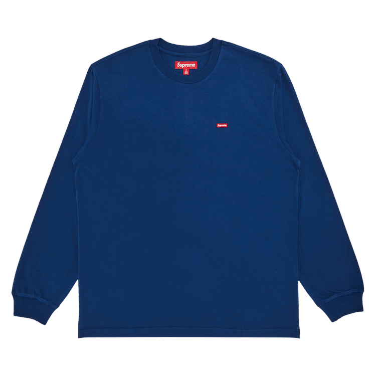 Supreme Small Box Long-Sleeve Tee 'Dark Royal'
