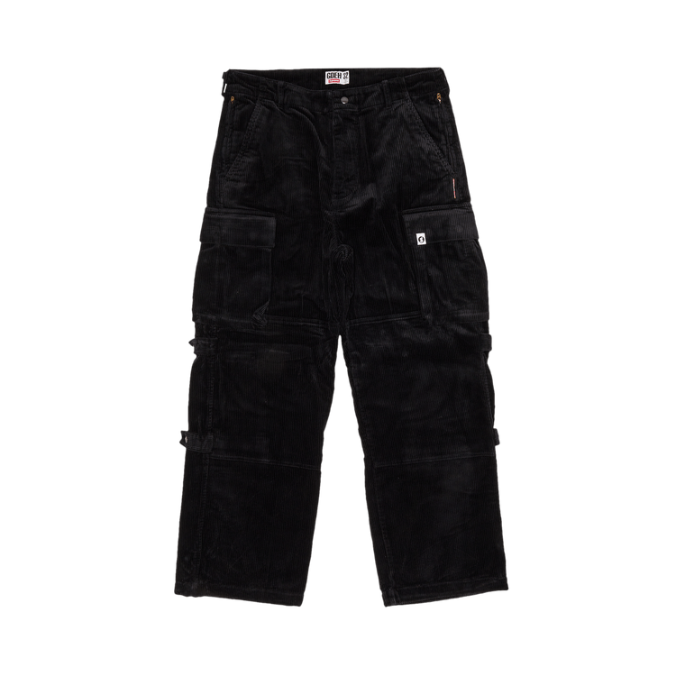 Supreme x Goodenough Corduroy Military Pant 'Black'