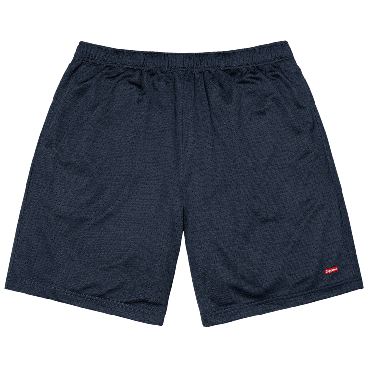 Supreme Small Box Baggy Mesh Short 'Navy'