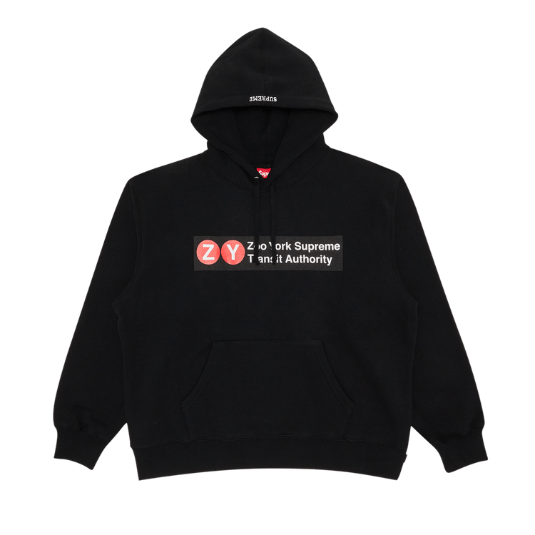 Supreme x Zoo York Hooded Sweatshirt 'Black'