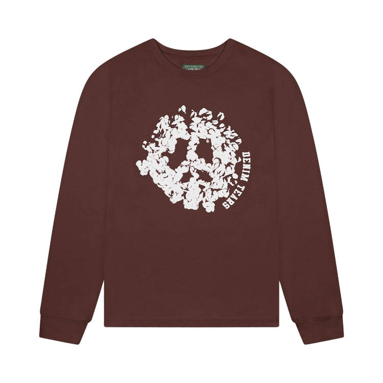 Denim Tears Peace Wreath Long-Sleeve Tee 'Brown'