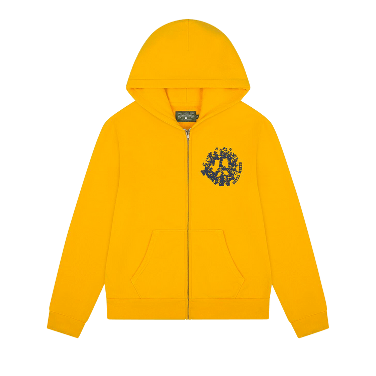 Denim Tears Denim University Zip Hoodie 'Yellow'