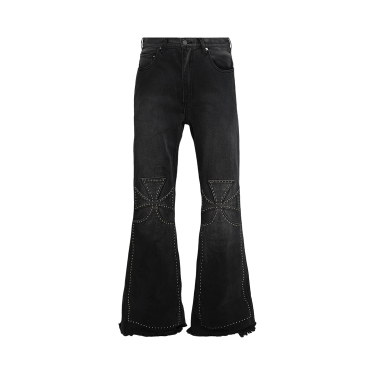 SEKRIT SAINTS Studded Chopper Carpenter Pant 'Vintage Black'