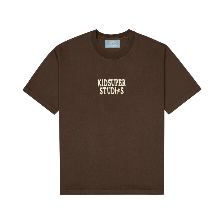 KidSuper The Boy Who Jumped The Moon Tee 'Mocha'