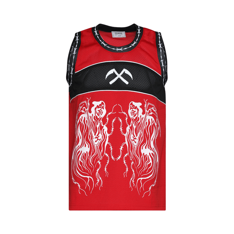 Warren Lotas Reaper Face Off Jersey 'Red'