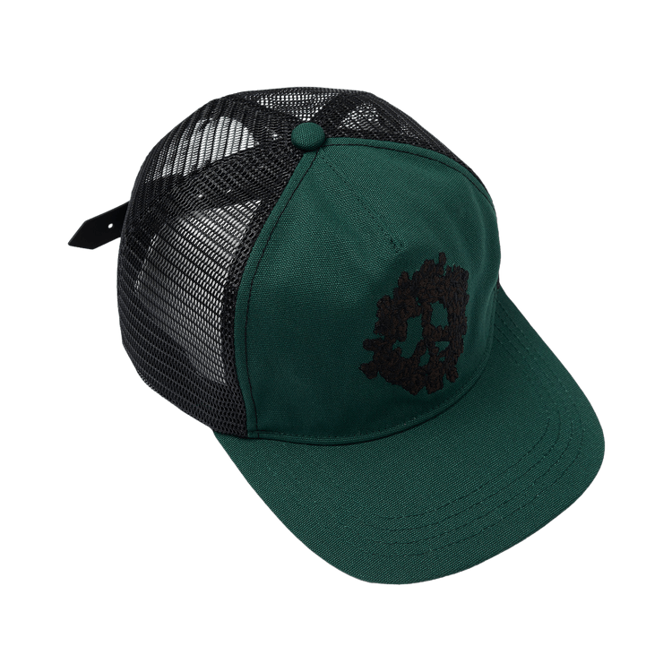 Denim Tears Peace Wreath Trucker Hat 'Green'