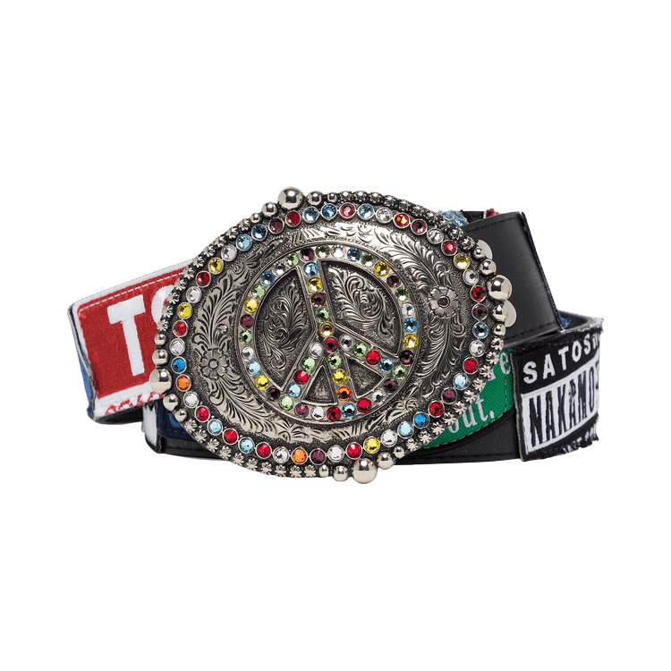 Satoshi Nakamoto Codex Patch Belt 'Multicolor'