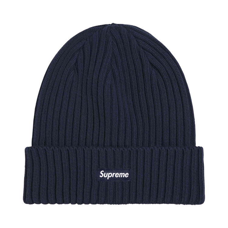 Supreme Overdyed Beanie 'Navy'