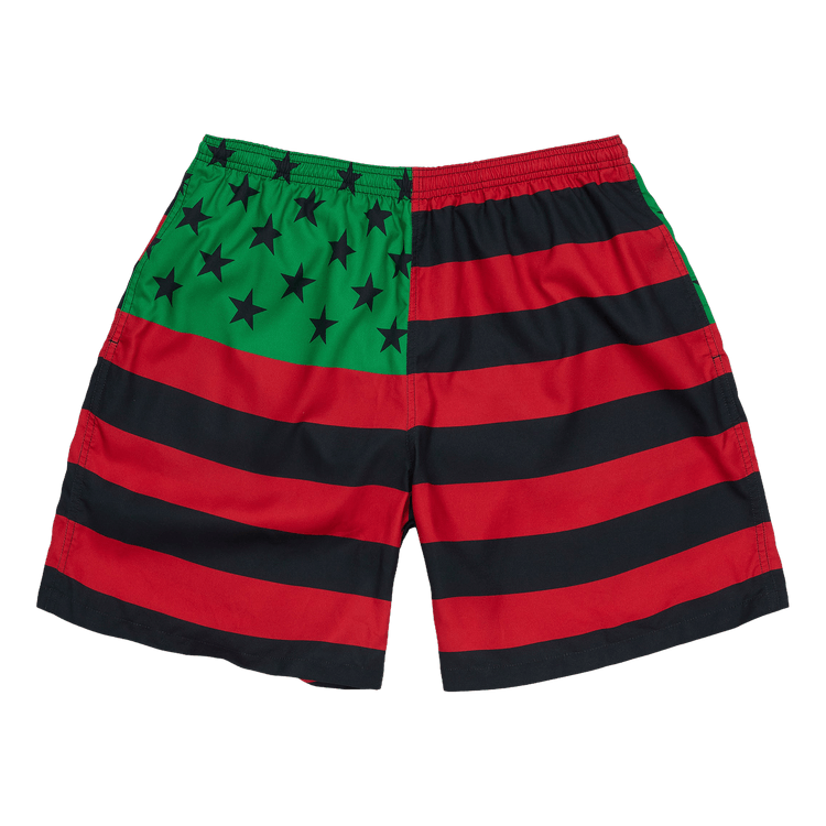 Denim Tears Flag Swim Trunks 'Red/Black/Green (Rbg)'