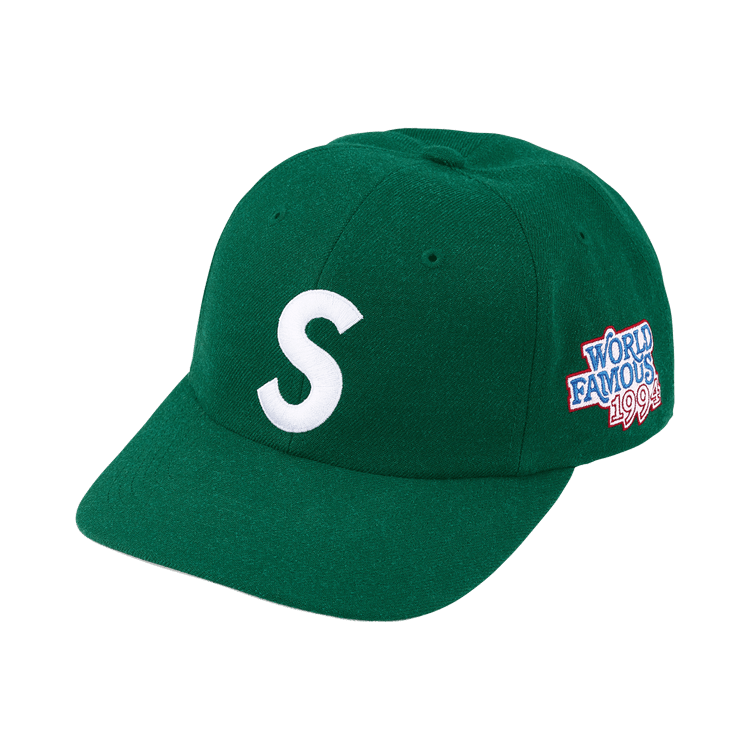 Supreme World Famous S Logo 6-Panel 'Dark Green'
