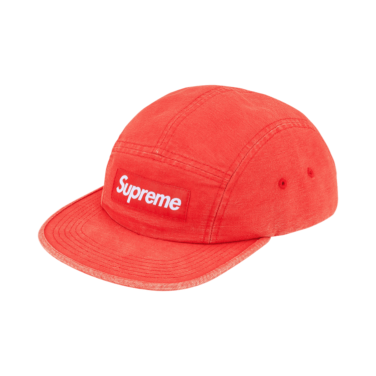 Supreme Canvas Camp Cap 'Red'