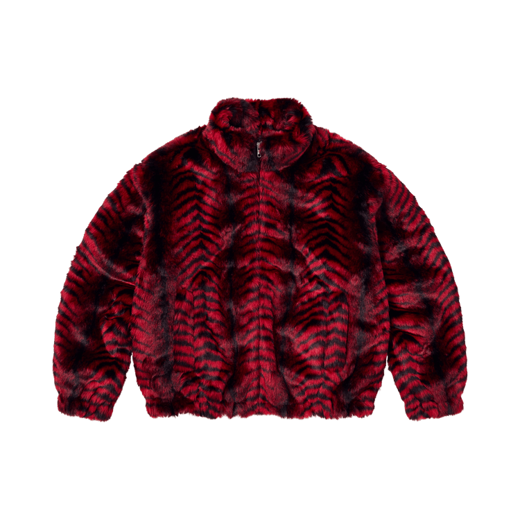 Supreme Faux Fur Windstopper Bomber Jacket 'Red'