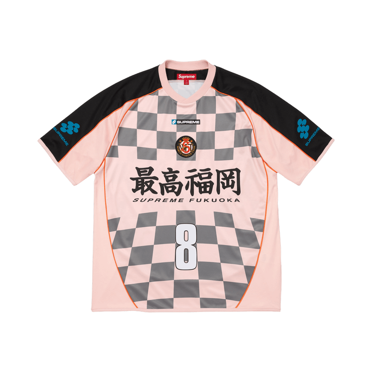 Supreme Checkerboard Jersey 'Pink'