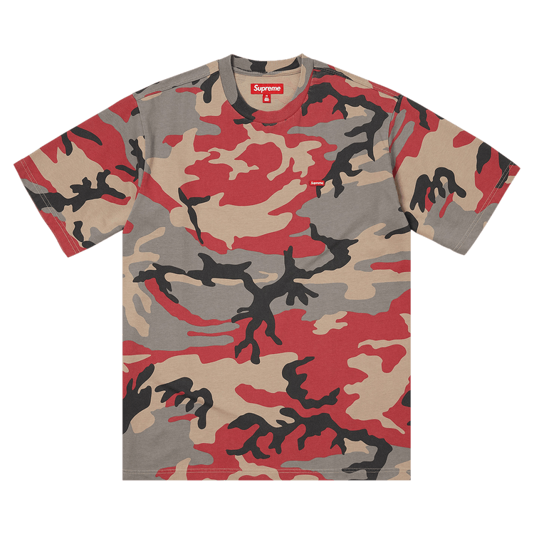Supreme Small Box Tee 'Red Camo'