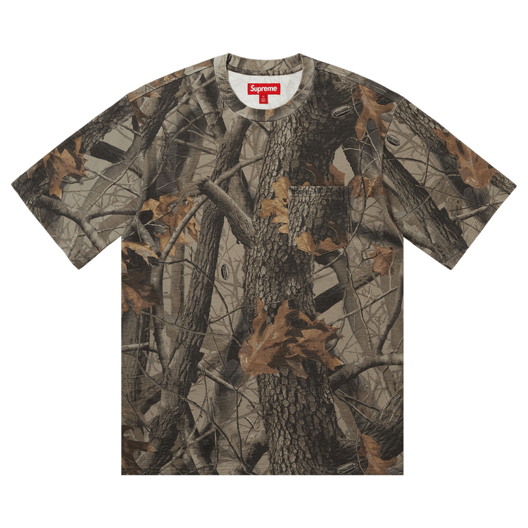 Supreme Short-Sleeve Pocket Tee 'Realtree Hardwoods Camo'