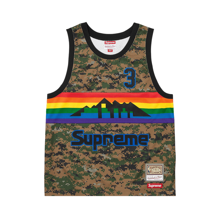 Supreme x Mitchell & Ness Teams Jersey 'Digi Camo'