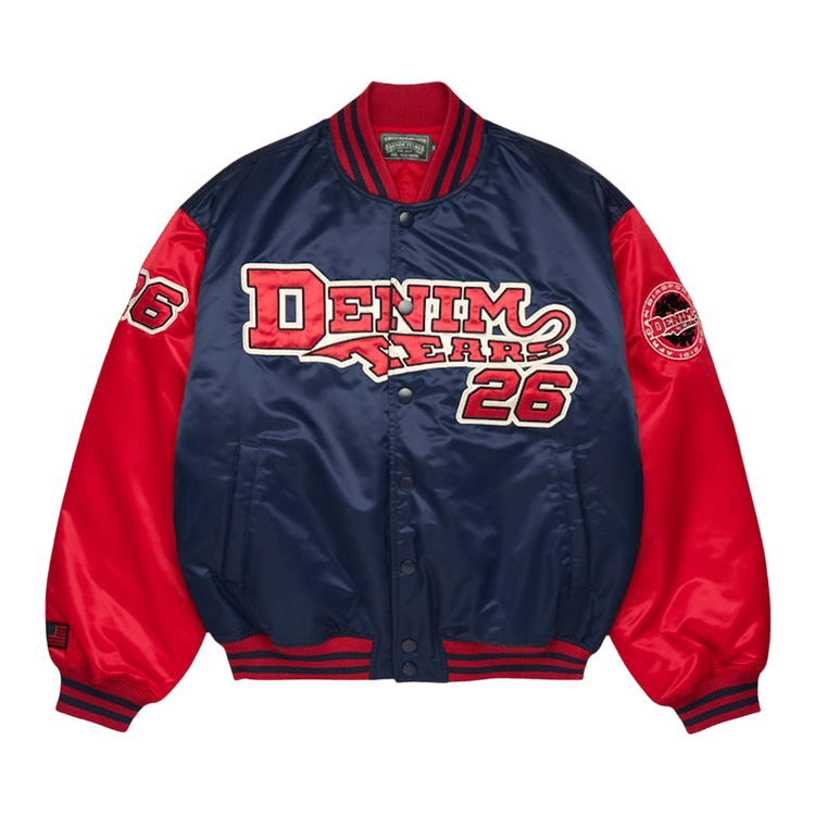 Denim Tears Varsity Jacket 'Navy'