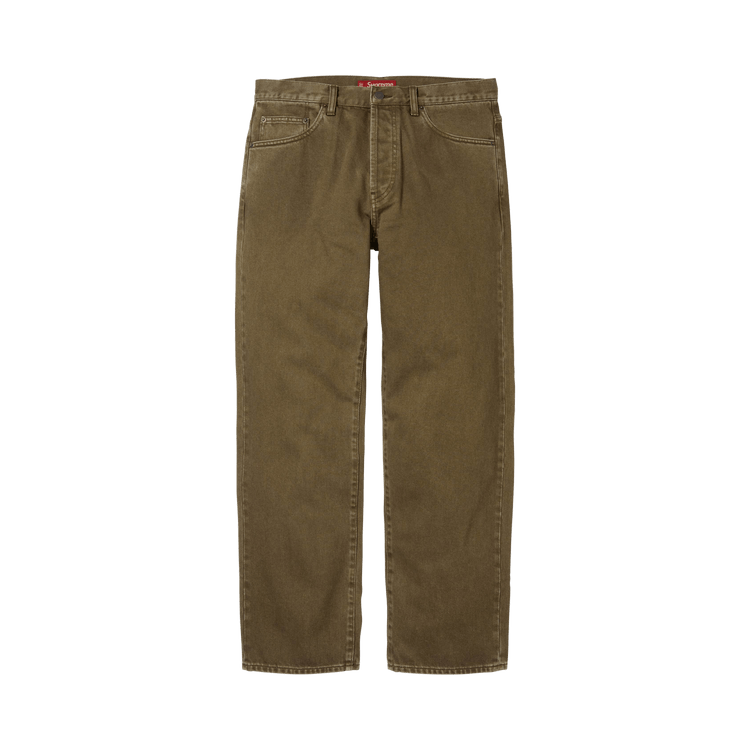 Supreme Regular Jean 'Olive'