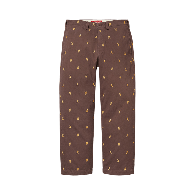Supreme Chino Pant 'Brown Playboy'