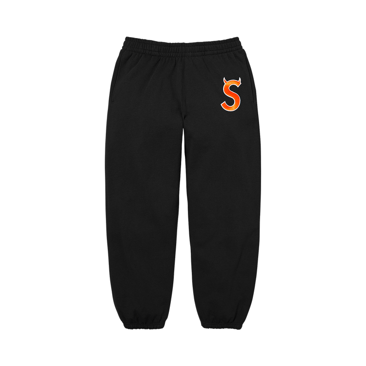 Supreme Devil S Logo Sweatpant 'Black'