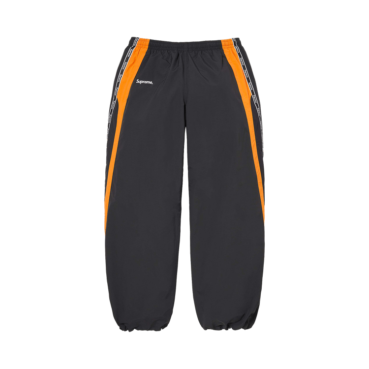 Supreme Logo Taping Track Pant 'Orange'