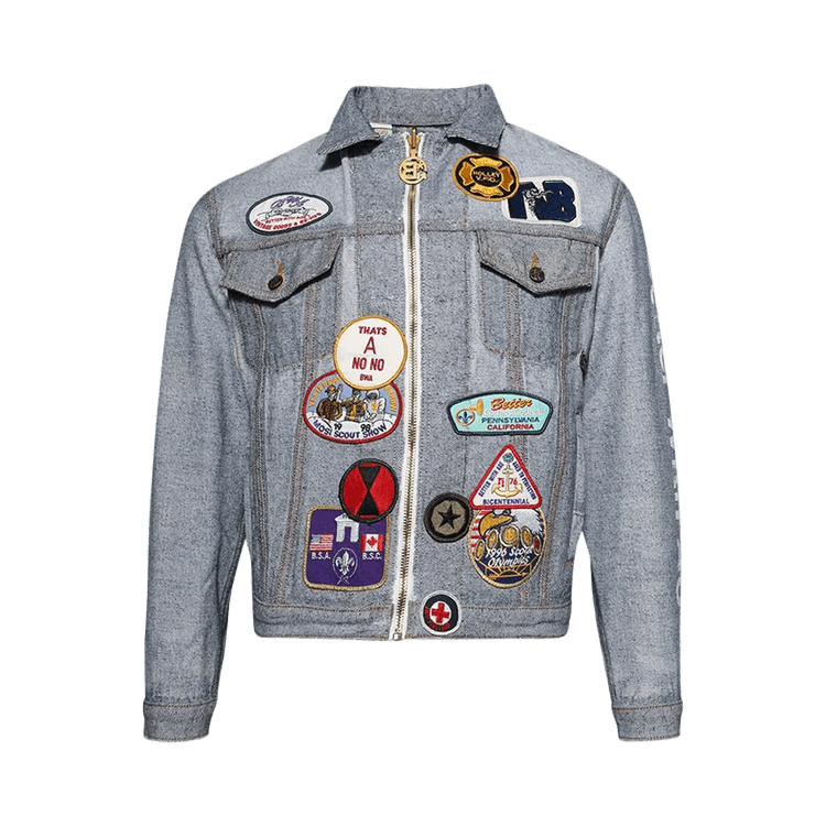 *Better With Age Brogue Reconstructed Reversible Trucker Jacket 'Indigo'