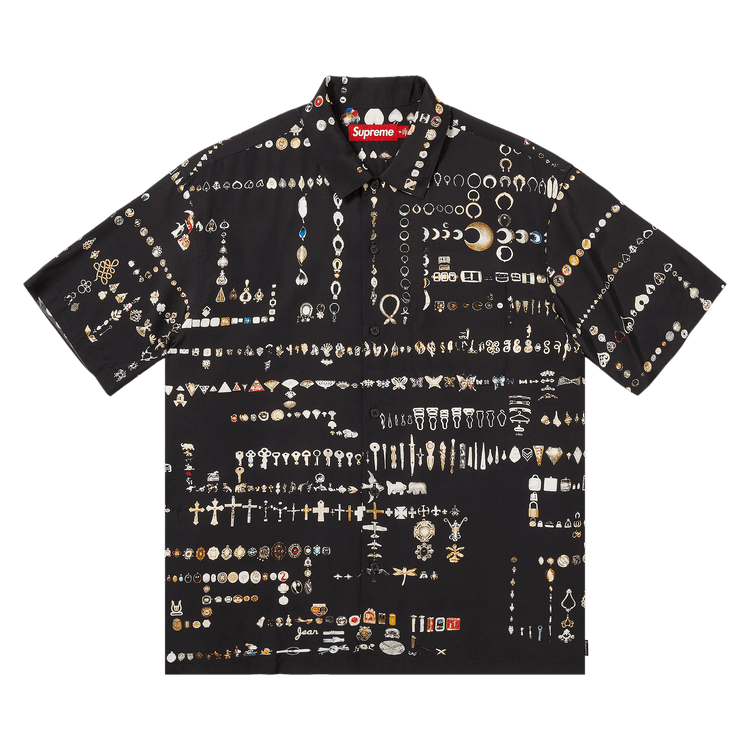 Supreme x Mike Kelley Short-Sleeve Shirt 'Black'