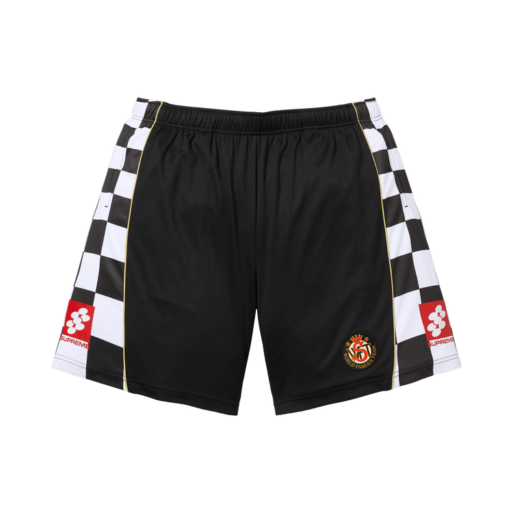 Supreme Checkerboard Short 'Black'