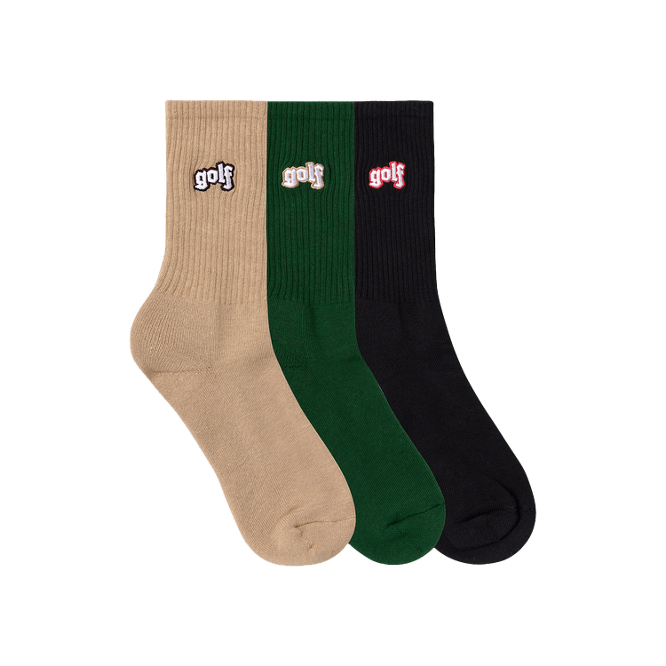 GOLF WANG 3Pk Dante Socks 'Multicolor'