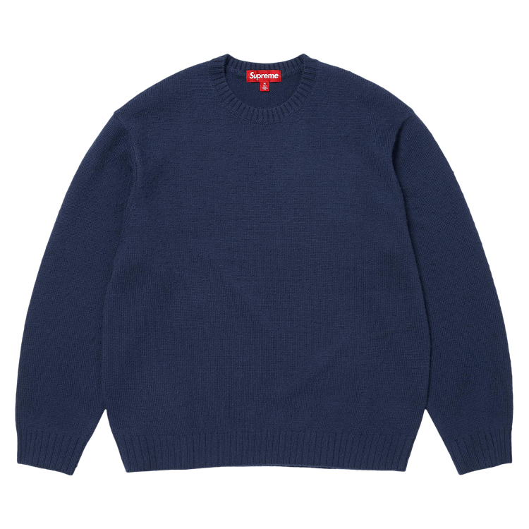 Supreme Pilled Sweater 'Navy'