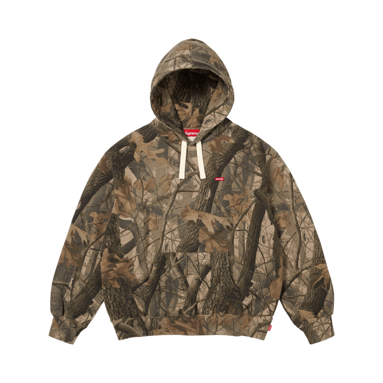 Supreme Small Box Drawcord Hooded Sweatshirt 'Realtree Hardwoods Camo'