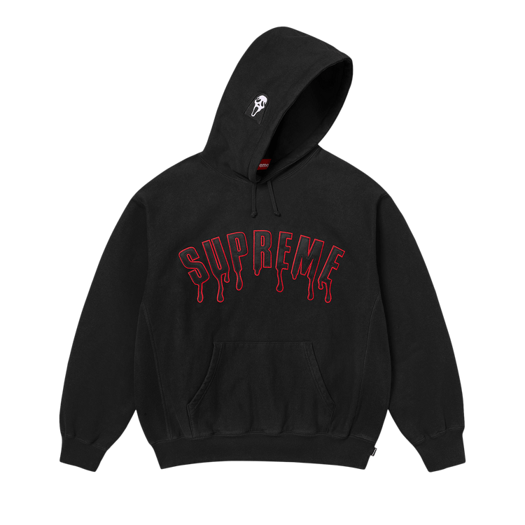 Supreme Ghostface Arc Hooded Sweatshirt 'Black'