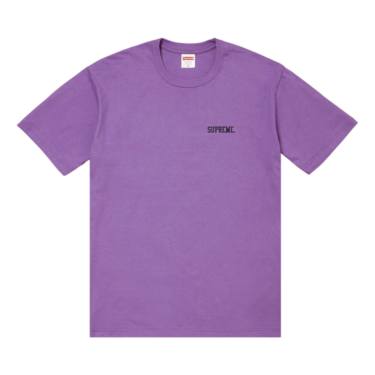 Supreme x Mike Kelley Banner Tee 'Purple'