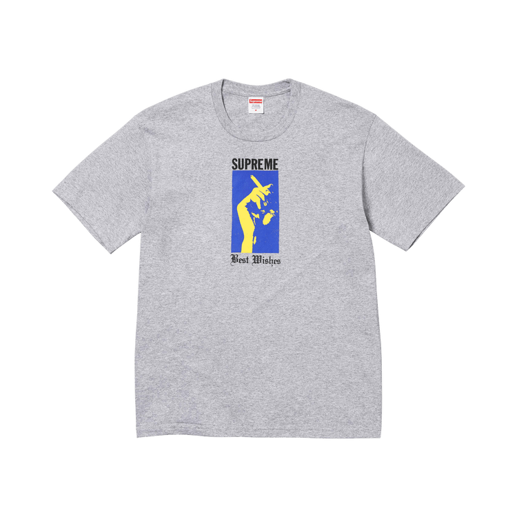 Supreme Wish Tee 'Heather Grey'