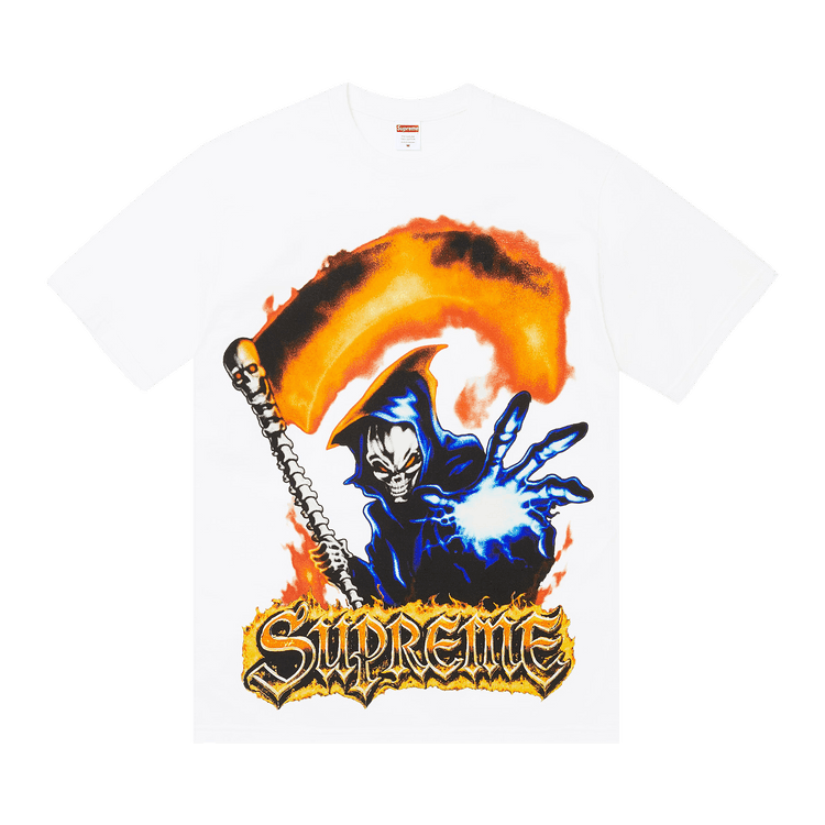 Supreme Grim Reaper Tee 'White'