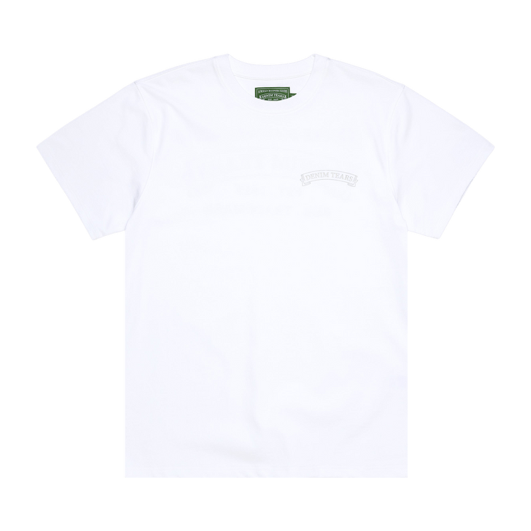 Denim Tears Adg Banner Tee 'White'