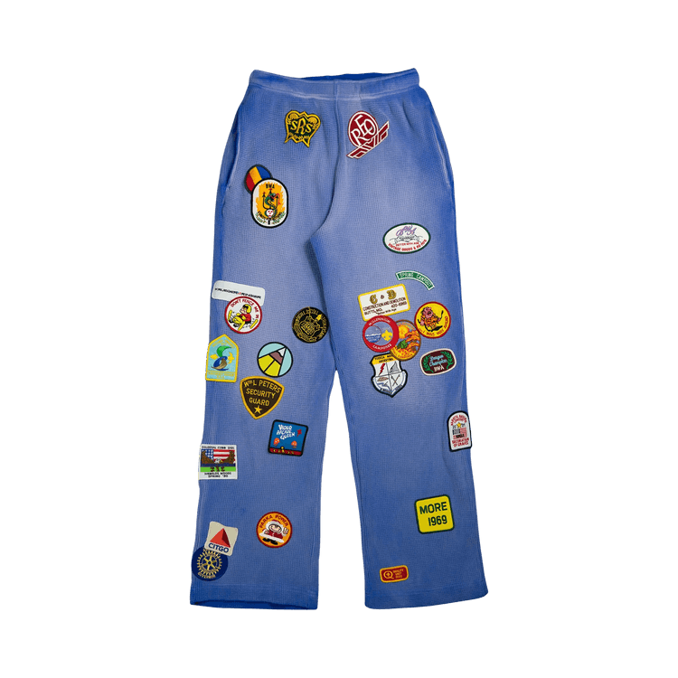 *Better With Age Gentlemen's Waffle Sweatpants 'Blue'