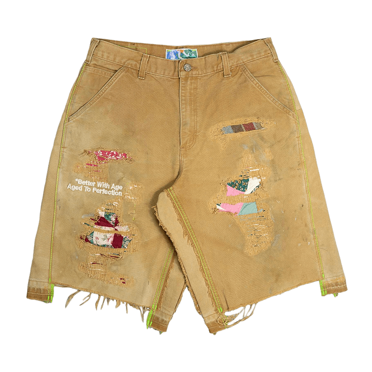 *Better With Age Repair Double-Wide Carpenter Shorts 'Assorted'