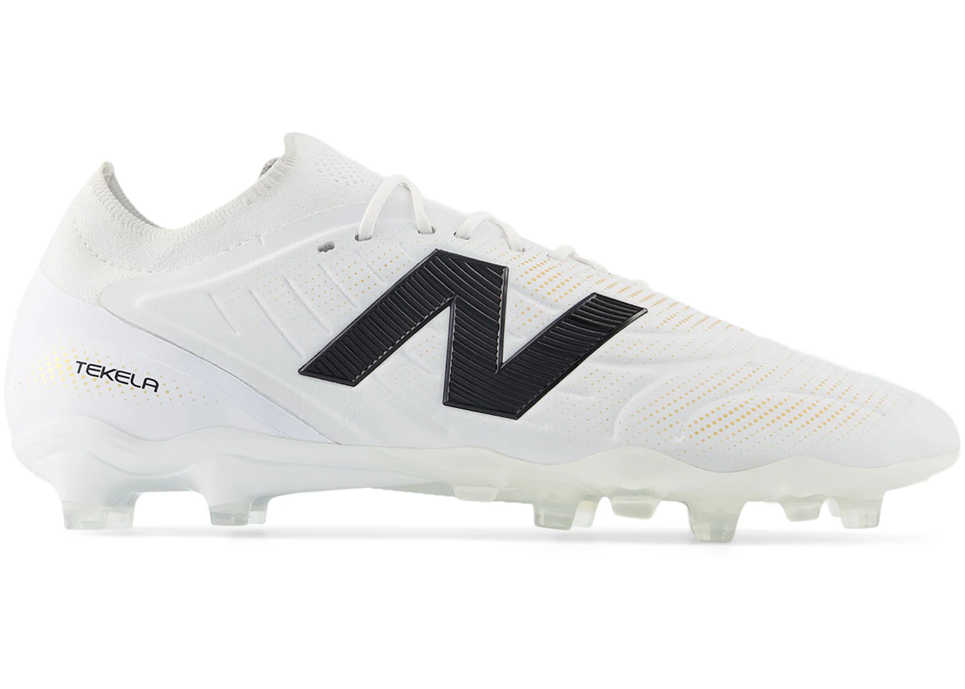 New Balance Tekela Elite Low Laced FG v5 White Black Gold