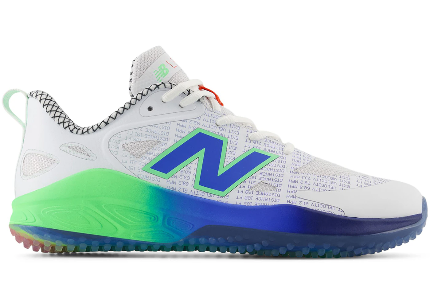New Balance Velo v4 TurfTrainer Lab Work White Bright Lapis (Women's)