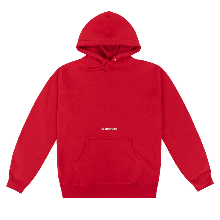 Saintwoods Logo Hoodie 'Red'