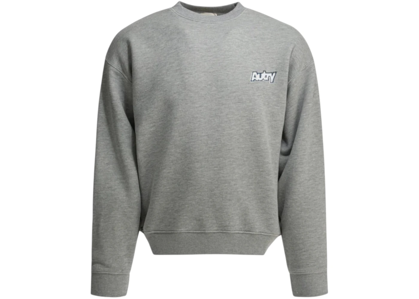 Autry Crewneck Logo Sweatshirt Grey