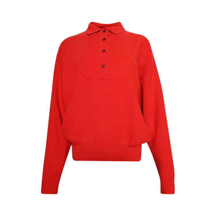 Jacquemus La Maille Vareuse Pallone 'Red'