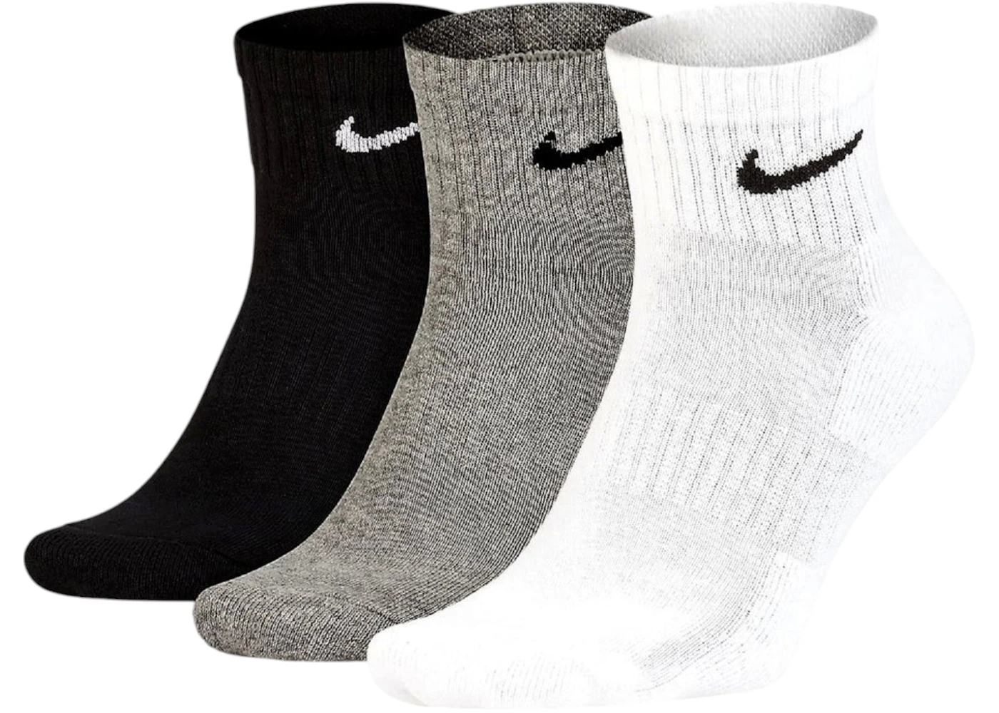 Nike Everyday Cushioned Training Low Socks Grey